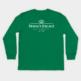 Tiana's Palace Kids Long Sleeve T-Shirt